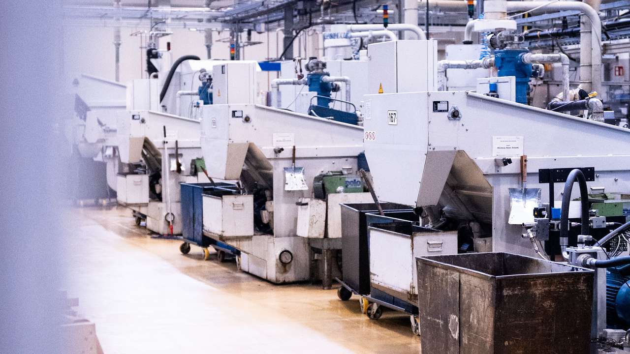 High precision turned parts in advanced CNC machine