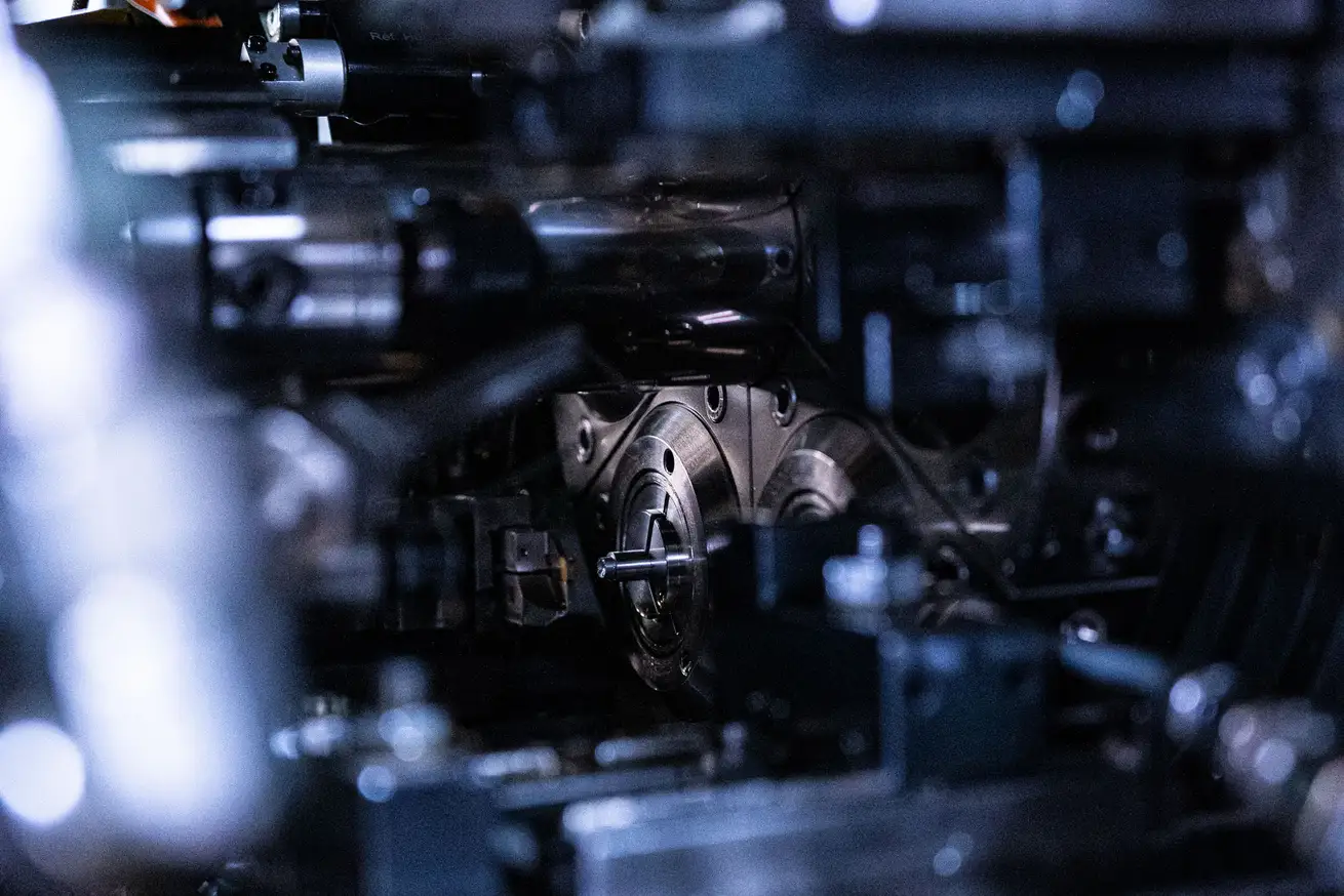 CNC machine in action for high-precision cnc turning technology