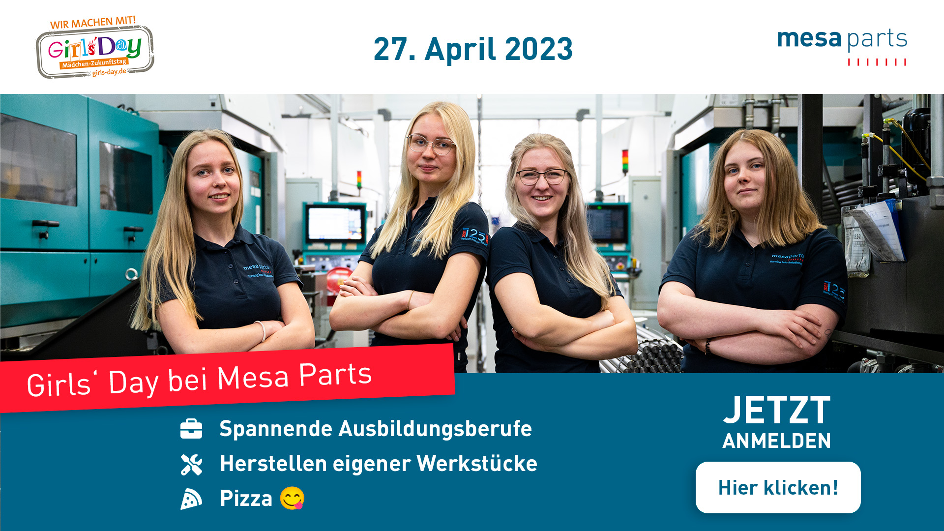 Girls' Day bei Mesa Parts